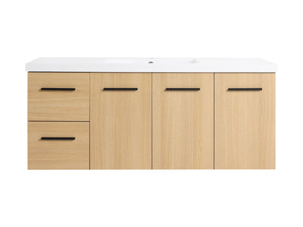 Floating Bathroom Vanity With Sink, Modular Cabinet