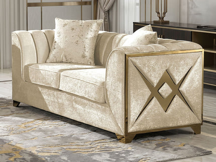 Velencia - Modern Style Loveseat