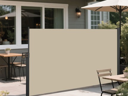 Retractable Side Awning, Waterproof And UV Resistant, Privacy Screen For Patio