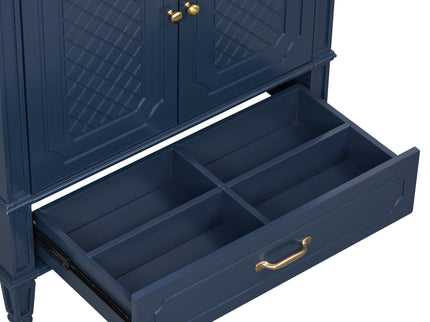 Bathroom Vanity With Sink, Soft Closing Door, Multi Functional Storage