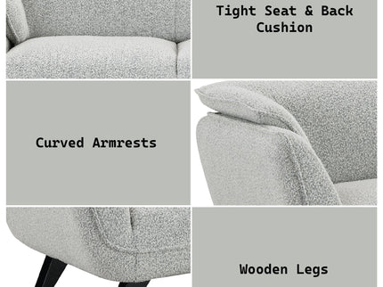 Nayeli - Boucle Loveseat
