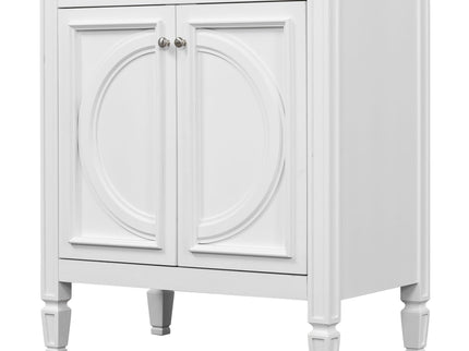 Bathroom Vanity With Sink With 2 Doors And Adjustable Shelf