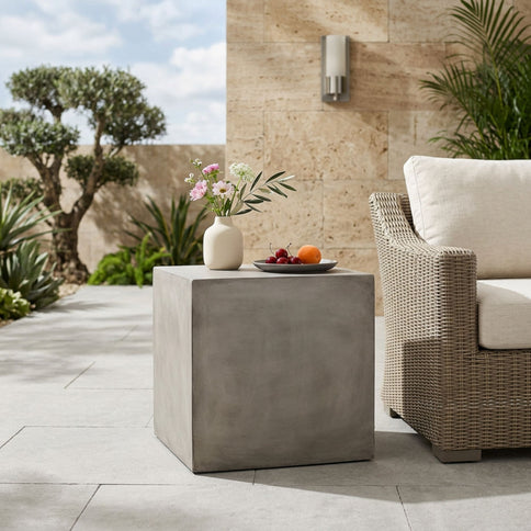 Outdoor / Indoor Square Lightweight Side Table