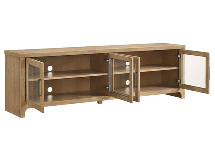 Trowbridge - 4 Door TV Stand - Oak