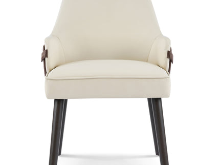 Indoor Dining Chair (Set of 2) - Beige / Brown