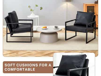 Classic And Metal Frame Sofa, Ergonomically Designed, A Perfect Blend Of Modern And Industrial Styles