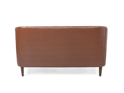 Sophisticated Loveseat With Diamond Stitched Detailing