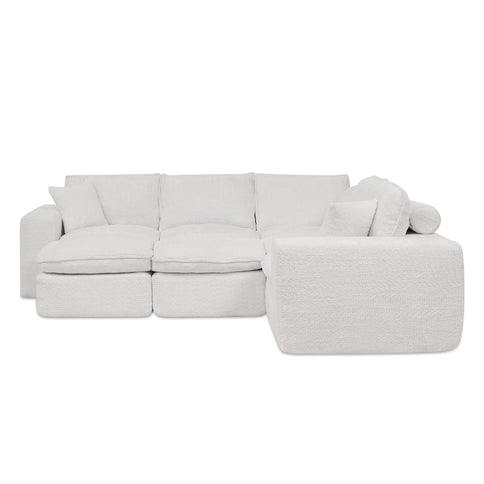 Sectional Sofa With Moveable Ottoman