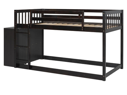 Bunk Bed With 4 Drawers And 3 Shelves