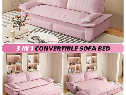 Queen Pull Out Bed, 3 In 1 Convertible Sleeper Sofa