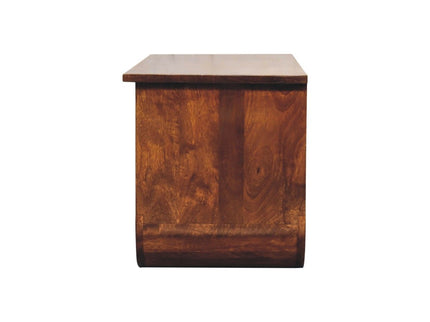 Triple Open Style Coffee Table - Beige / Brown