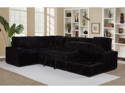 Thurston - Storage Sectional Sofa With Pop Up Bed