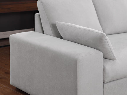 Joshua - 100" Sectional Sofa with Right Facing Chaise and Console Ottoman