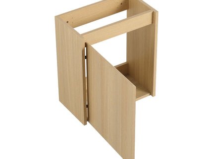 Modern Bathroom Vanity With Ceramic Basin, Wall Mounted Floating Sink Combo, Storage Cabinet