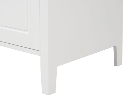 Modern Bathroom Vanity With Sink, Cabinet With 2 Drawers And Door, Adjustable Shelf