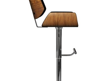Dixie - Adjustable Swivel Bar Stool - Black