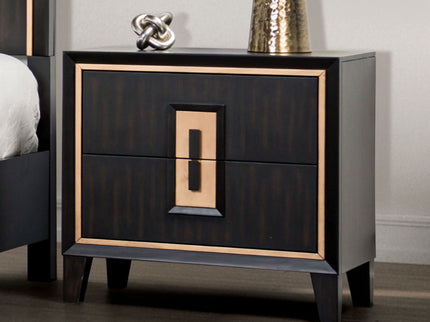 Bedside Nightstand - Espresso