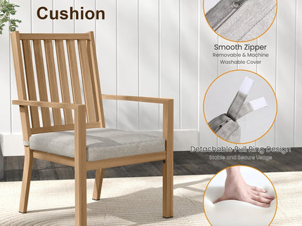Patio Dining Chairs With Thick Cushions