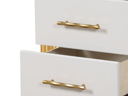 Obsession - 2 Drawer Nightstand - White