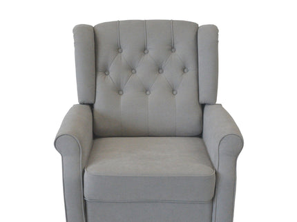 Brand New Recliner Sofa Cozy Soft Living Room Sofa Chair - Light Gray