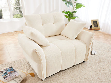 Modern Ergonomic Single Seater Sofa With High Resilience Cushions