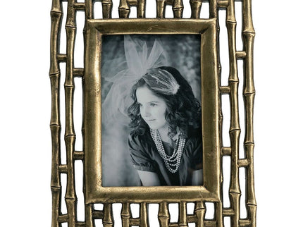 Photo Resin Frame, Opening (Set of 2) - Gold
