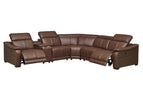 Dark Brown / 5 Seater RAF Sectional