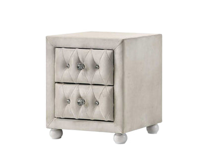 Reggie - Nightstand - Beige