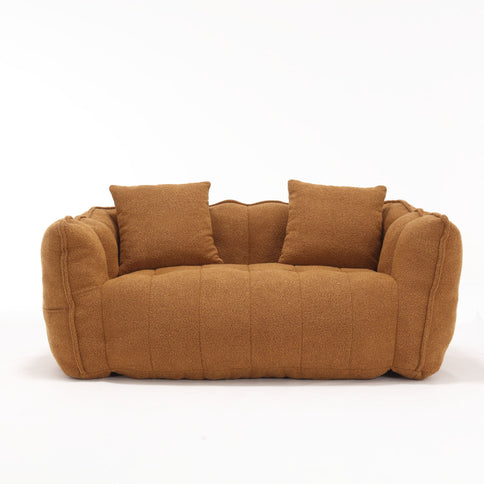 Cozy Beanbag Chair With High Resilience Foam Core For 2