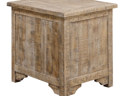 Chair Side Table - Taupe