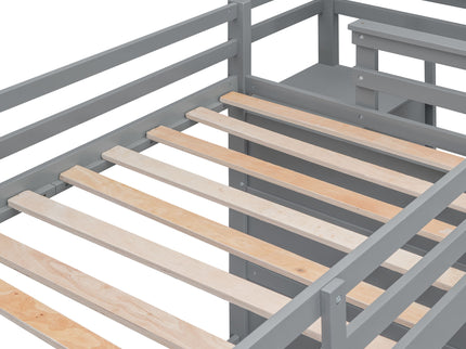 Bunk Bed With Trundle And Staircase