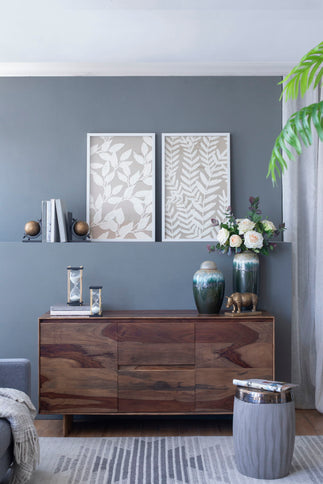 Shadow Box Wall Decor (Set of 2) - White