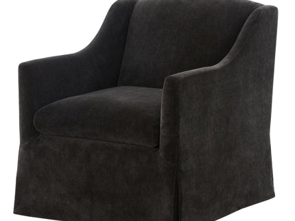 Luisa - Skirted Swivel Accent Chair