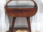 Dark Brown / 2 Drawers