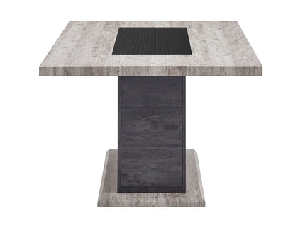 Dining Table, Fits Up To 6 People - Gray