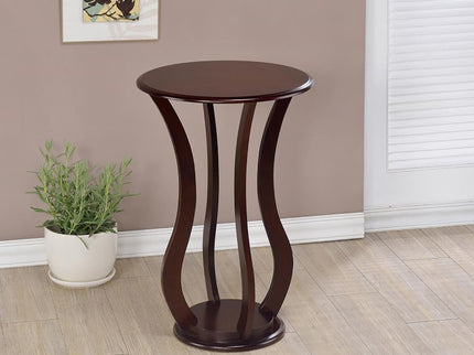 Round Accent Table - Cherry