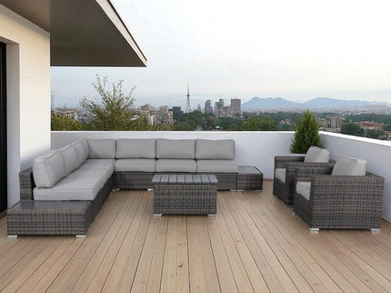 Stylish Entertainment Sectional Set, Outdoor Living