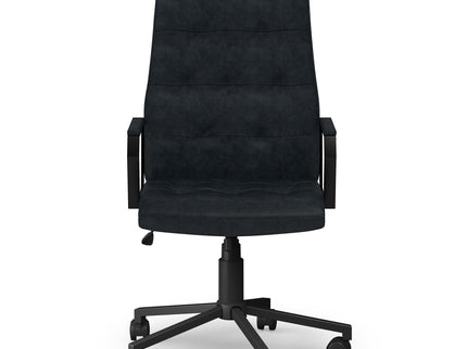 Foley - Swivel Office Chair - Distressed Blue