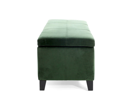 Upholstered Storage Ottoman Bench
