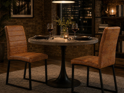 Oversized Square Design Dining Chairs For Home