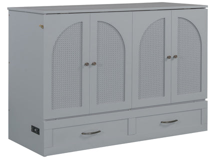 Murphy Bed With Large Drawers