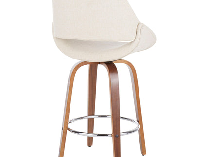 Fabrico - Mid Century Modern Counter Stool (Set of 2)