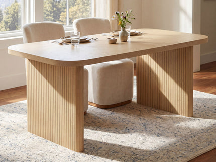 Rectangular, Indoor Dining Table - Natural