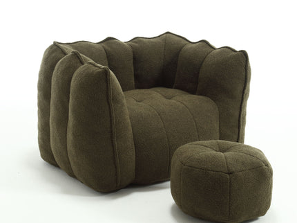 Soft Bean Bag Chair With High Resilient Foam