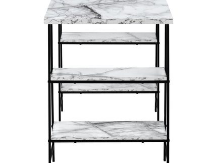 Computer Desk For Home Office, Laptop, Storage Shelves, Contemporary & Modern