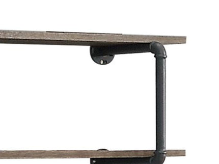 Brantley - Antique Wall Rack - Oak