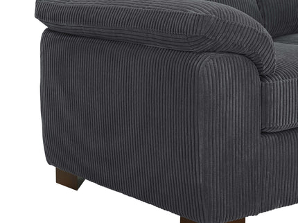 Vintage Inspired 3 Seat Sofa With Tufted Cushions