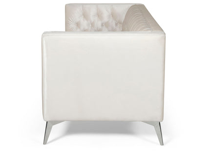 Contemporary 3 Seater Sofa With Button Tufting