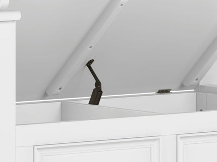 Amherst - Small Transitional Entryway Storage Bench