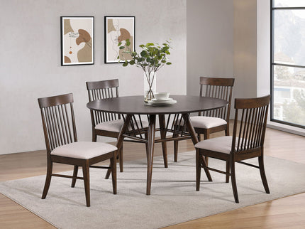 Burns - Dining Side Chairs (Set of 2) - Walnut